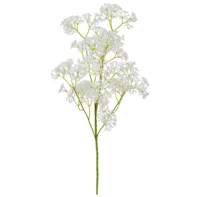 SF White Flower Spray 64cm
