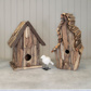 Q-Driftwood Garden Birdhouse 25x20x34cm